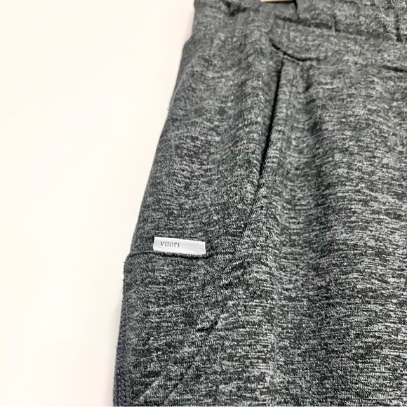 Vuori Ponto Performance Pant Mens Heather Gray SZ S DreamKnit Athletic Gym V418 - Picture 5 of 12